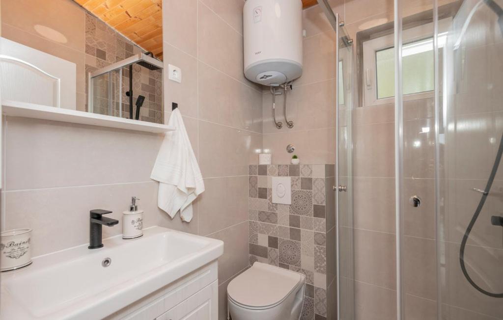 Panoramico Apartment, Private Jacuzzi Brela Kültér fotó